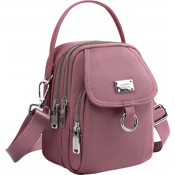 EdiBazzar kabelka kabelka přes rameno syntetika růžová