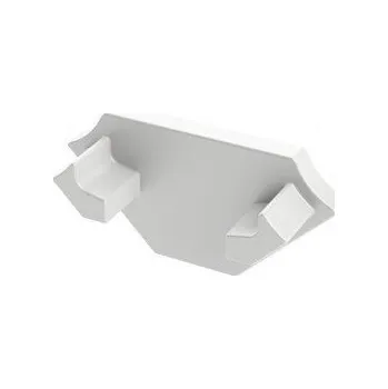 LED lišta Záslepka profilu Lumines 12-0041-01 typ C bílá