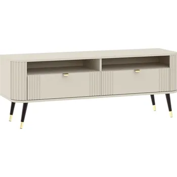 Televizní stolek Intermeble TV stolek ONYX 2S2P, béžová