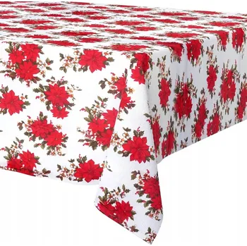 ubrus Vánoční ubrus odolný proti skvrnám 180x130 cm