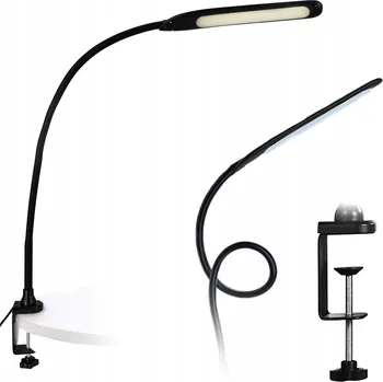 Lampička LED STOLNÍ LAMPA NA PSACÍ STŮL BÍLÁ MODERNÍ ŠKOLNÍ