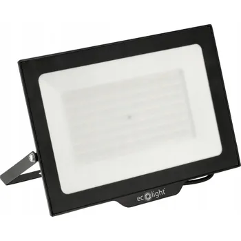 Reflektor Ecolight 200 W černý IP65 3000 K 18000 lm