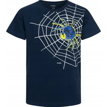 Chlapecké tričko Dětské bavlna tričko Endo modré barvy, velikost 134