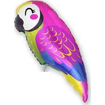 Balónek Fóliový balónek papoušek, 35 cm