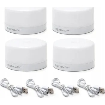 Lampička Noční lampa Aigostar bílá