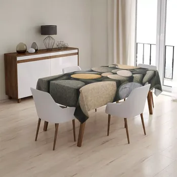 ubrus Sablio Ubrus Kameny - 130x130 cm