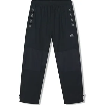 KUGO ZIMNÍ ŠUSŤÁKOVÉ KALHOTY S FLEECEM PRO DĚTI JUNIORSKÉHO VĚKU DK8506 - ČERNÁ A ŠEDÁ KOMBINACE Velikost: 146, Barva: Černá/ šedá