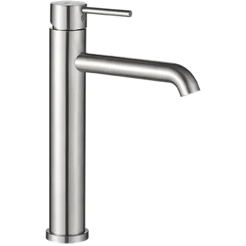 Vodovodní baterie Kuchinox Umyvadlová baterie Noia vysoká - BNK_22NA, ocel kartáčovaná