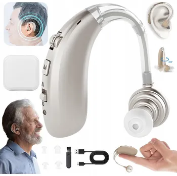 IP kamera Nabíjecí sluchadla prémiové třídy pro seniory - Závěsné sluchadlo