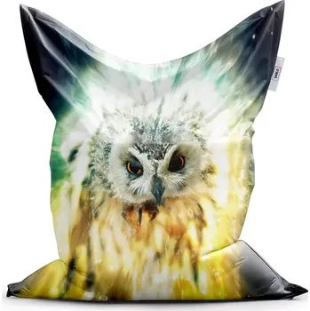 Sedací pytel Sablio Sedací vak Classic Sova - 200x140 cm