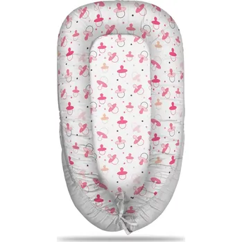 Hnízdečko pro miminko Sablio Hnízdečko pro miminko Dudlíky a puntíky