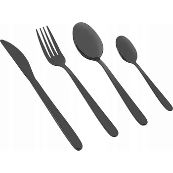 Příbor SADA PŘÍBORŮ STARKE PRO TITANO 24 KS ČERNÉ