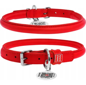 Obojek pro psa Kožený obojek pro psa Waudog vel. M