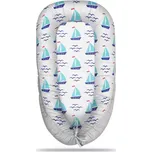 Sablio Hnízdečko pro miminko Modré lodičky