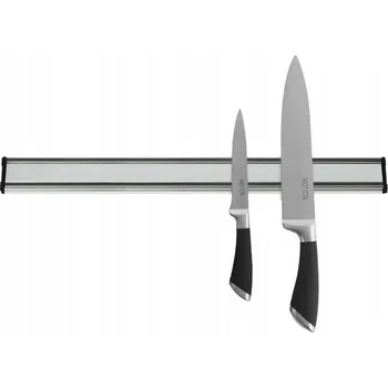 Stojan na nože LIŠTA MAGNETICKÝ VĚŠÁK NA NOŽE KUCHYŇSKÉ OCELOVÉ KERAMICKÉ 47 CM