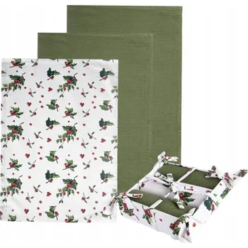 Utěrka Sada kuchyňských utěrek HOLLY 3 ks 3*45x65 cm HOMLA