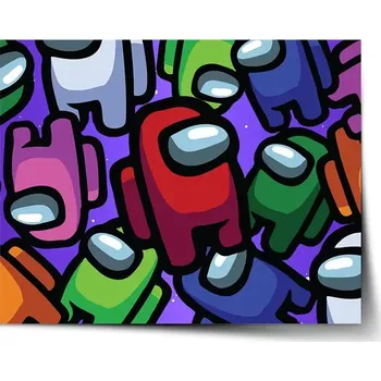 Plakát Sablio Plakát AMONG US Levitující - 60x40 cm