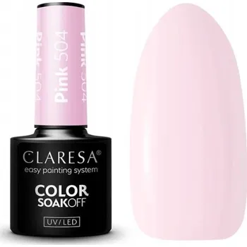 Lak na nehty Claresa Hybridní lak PINK 532 5g +BLASZ