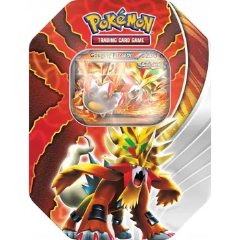 Sběratelská karetní hra Pokémon TCG: Paradox Destinies Plechovka Ex - Gouging Fire ex