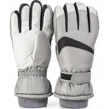 Rukavice LYŽAŘSKÉ RUKAVICE ZIMNÍ SNOWBOARDOVÉ TEPLÉ PÁNSKÉ DÁMSKÉ L