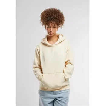 Dámská mikina Dámská mikina Mister Tee California Ladies Fluffy Hoody velikost XL whitesand