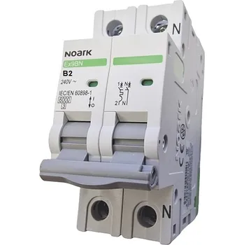 modulární přístroj a rozvaděč Noark 100016 Ex9BN 1PN B2 Instalační jistič 6 kA, charakteristika B, 2 A, 1+Npól (Ex9BN 1PN B2)