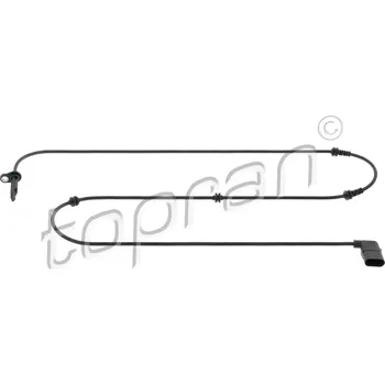 Přislušenství brzdového systému Snímač, počet otáček kol TOPRAN 638 674