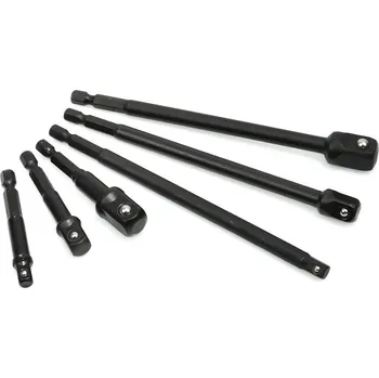 GEKO Sada prodlužovacích nástavců pro rázové utahováky 6ks 1/4"-1/2" 61548 G10530