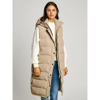 Pepe Jeans dámská béžová vesta - S