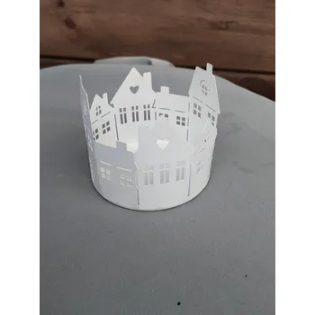 Svícen Kovový svícen,, Městečko,,