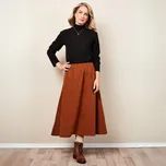 Sukně Jola oranžová XL