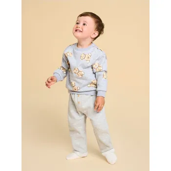 Chlapecké kalhoty Sinsay - Zateplené kalhoty regular fit - šedá - 066FX-09M - 066FX-09M-74