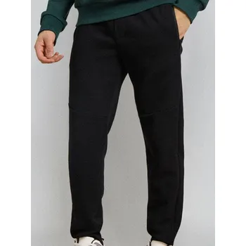 Sinsay - Kalhoty regular fit - černá - 017EV-99X - 017EV-99X-M