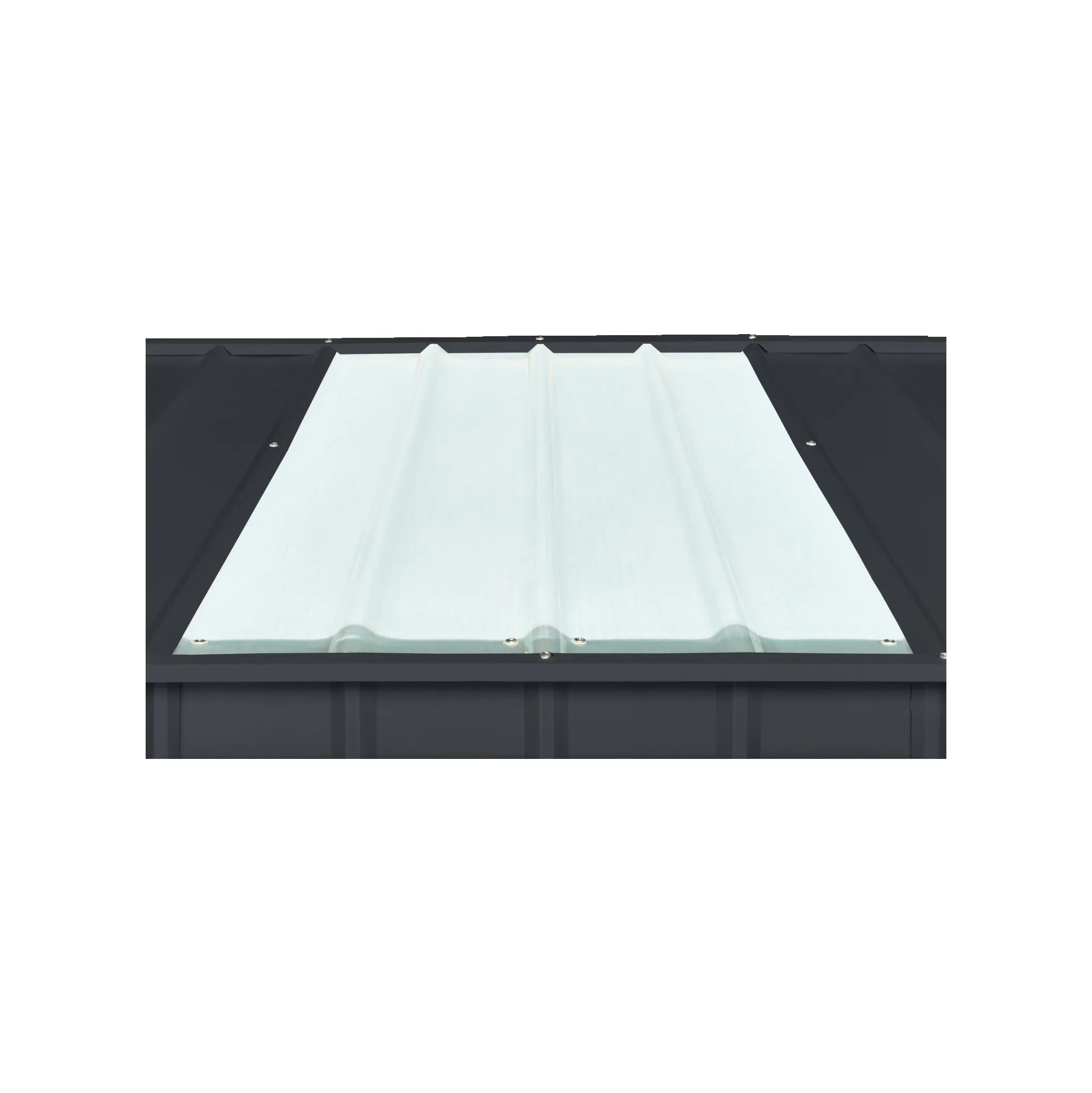 Fotografie 2 - Zahradní domek Globel Industries Domek 1012 2,95 x 3,61 x 2,03 m antracit
