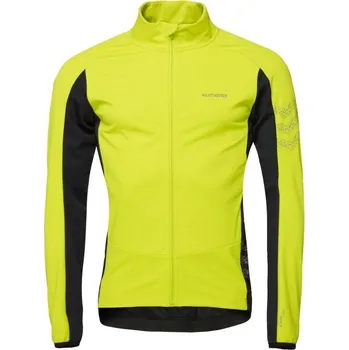 Cyklistická bunda Klimatex MADRI Pánská větruodolná cyklistická bunda, světle zelená, M