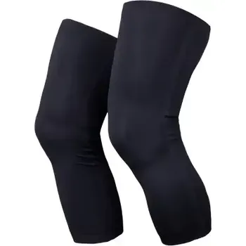 Cyklistické návleky Force Rush návleky na kolena lepené černá vel. M-L