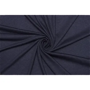 Úplet viskózový - Tmavě modrý