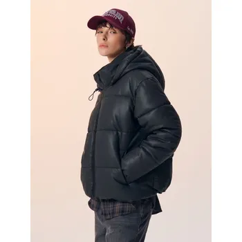 Dámská móda Bunda puffer s&nbsp;kapucí - XS - House - černá - 116EW-99X