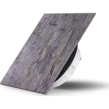 Ventil Air Design Glass Skleněný ventil Air Design čtvercový 3070 šedý DEKOR KÁMEN Kámen šedý 3070 100 mm