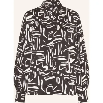 Dámská halenka Desoto Dámská Košile Lena Ze Saténu, černá / bílá, 42