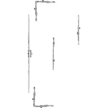 Příslušenství k oknu WINKHAUS karton provozní výšky HKT.RC-N2.510-795, FFH 510-795 mm