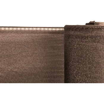 Pletivo Stínicí tkanina 85%, výška 160 cm, hnědá