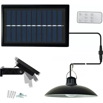 Noční světlo Solární zahradní závěsná kulatá lampa LED na terasu