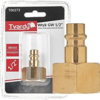 rozdělovač topení Tvardy Rychlospojka na hadici - vnitřní závit 1/2" samec 61743 T00273