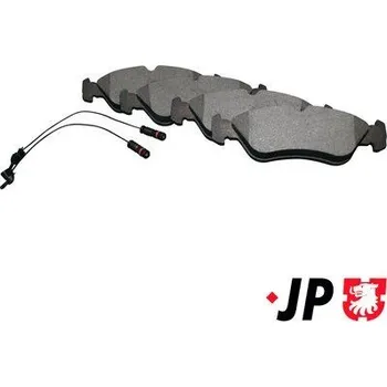 Brzdová destička Sada brzdových destiček, kotoučová brzda JP GROUP 1163705510