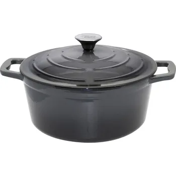 Hrnec ELO Hrnec s poklicí Ø 26 cm, litinový, šedý ELO 33626