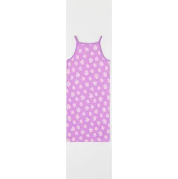 Dámské šaty Sinsay - Mini šaty na ramínkách s květinovým vzorem - fialová - 5911J-40P - 5911J-40P-M