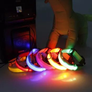 Obojek pro psa Reedog USB svíticí obojek pro psy a kočky NEW - zelená - 52 - 60 cm