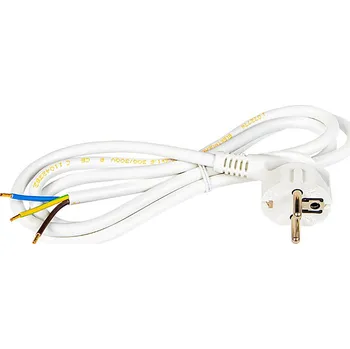 Napájecí kabel Prodlužovací kabel 3x1,5mm? 1,5m, bílý