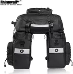 Trojbrašna na kolo RHINOWALK - RK19665 na zadní nosič černá